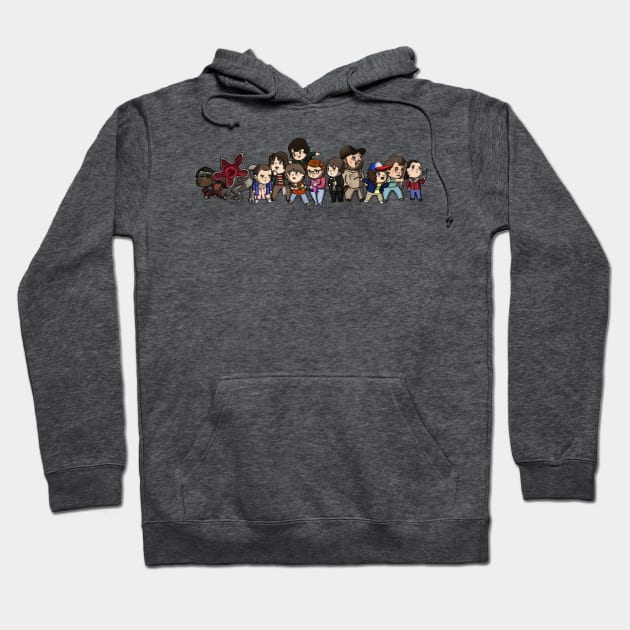 Stranger Things Hoodie by zacksmithart